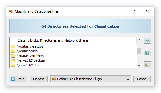 Classifying Files in Network Shares